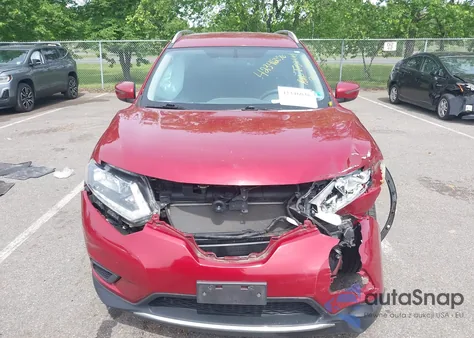 2016 Nissan Rogue Sv from USA, damaged, VIN KNMAT2MV5GP711031